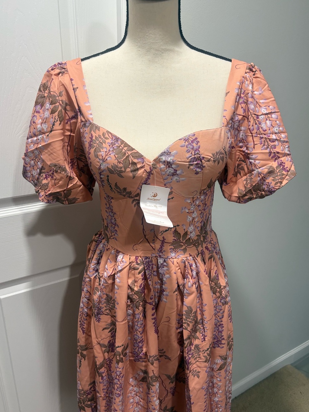 Spring Summer Floral Flowy Maxi Dress - Picture 3 of 6